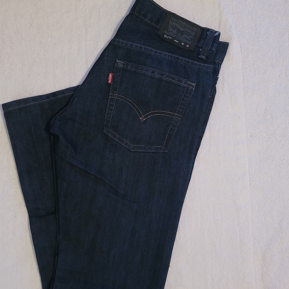 Levi's 511 Slim Fit Performance Boys Jeans Size 16